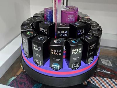 Rotating Nail Polish (Holo Taco) Carousel