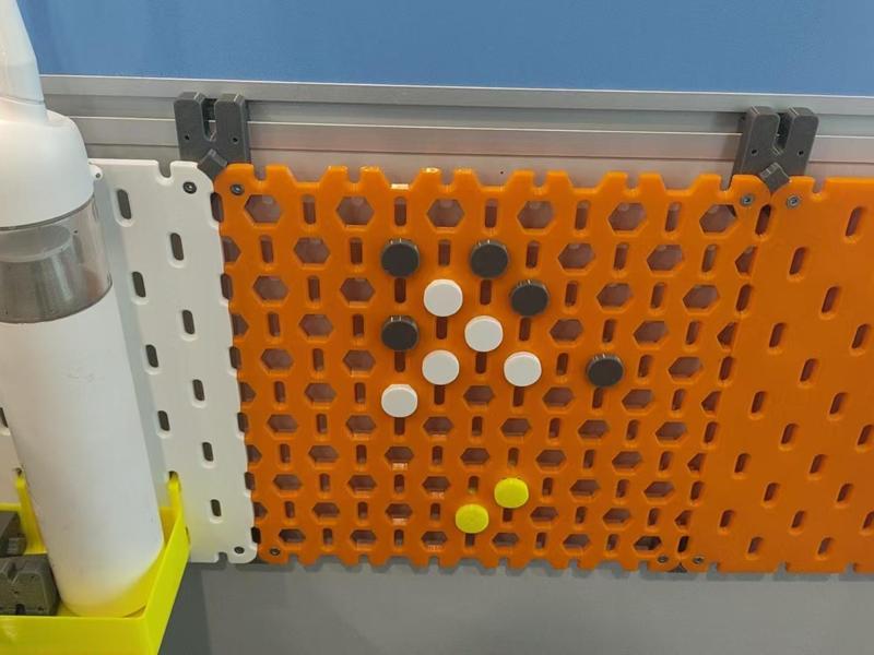 Lightweight Hollow IKEA Skadis Pegboard, Playable