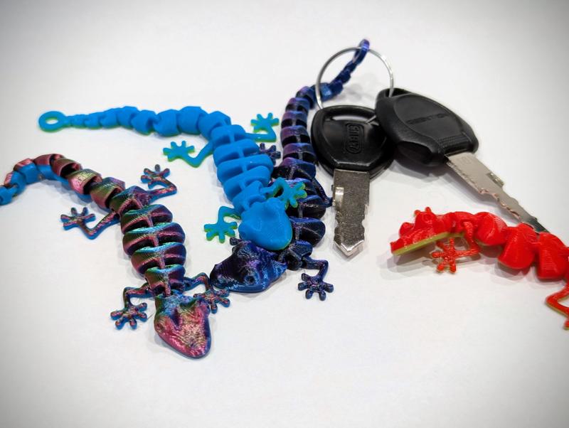 Baby Lizard Keychain