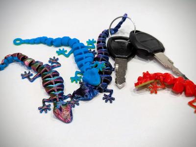 Baby Lizard Keychain