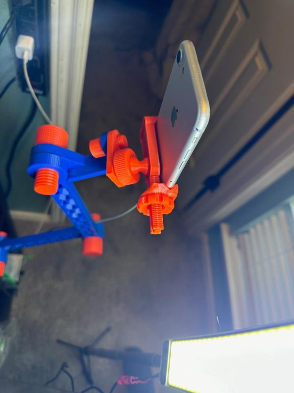 swivel phone attachment for flexible & sturdy phone arm (100% Printed)