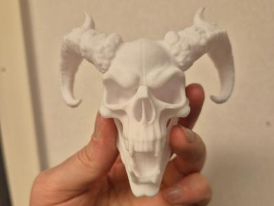 Demon skull