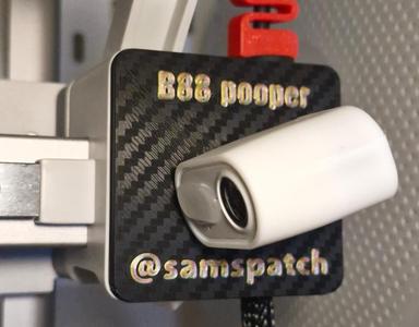 Bambu A1 Mini Camera relocation with custom text