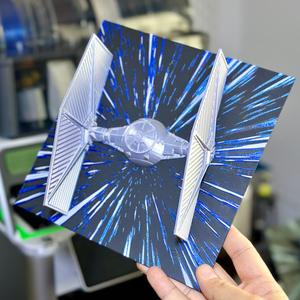Tie Fighter in Hyperspace