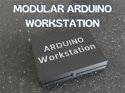 Modular Arduino UNO Breadboard Holder/ Workstation