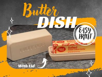 Simple Butter Dish