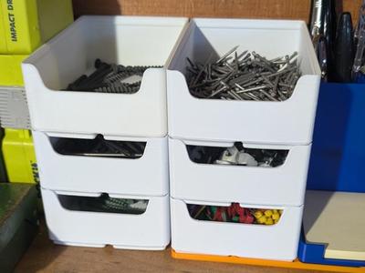 Gridfinity Stackable Parts Storage