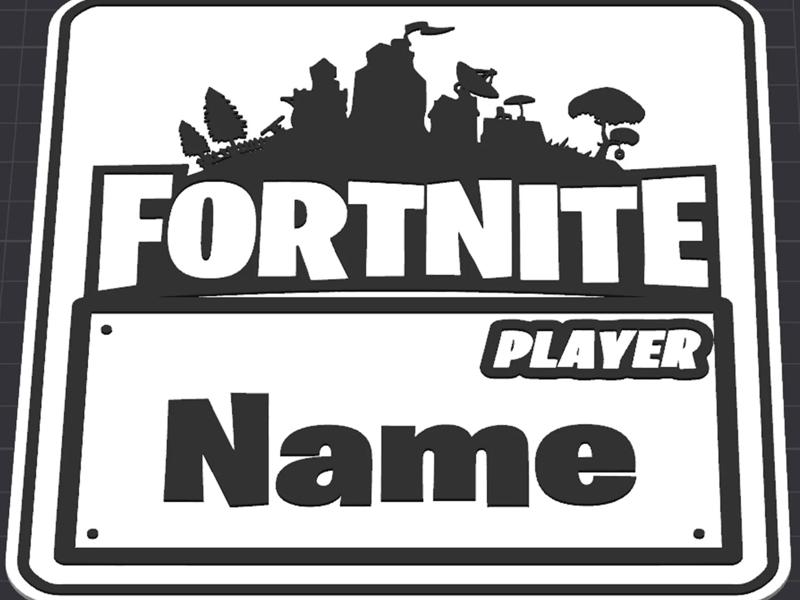 Fortnite Plaque