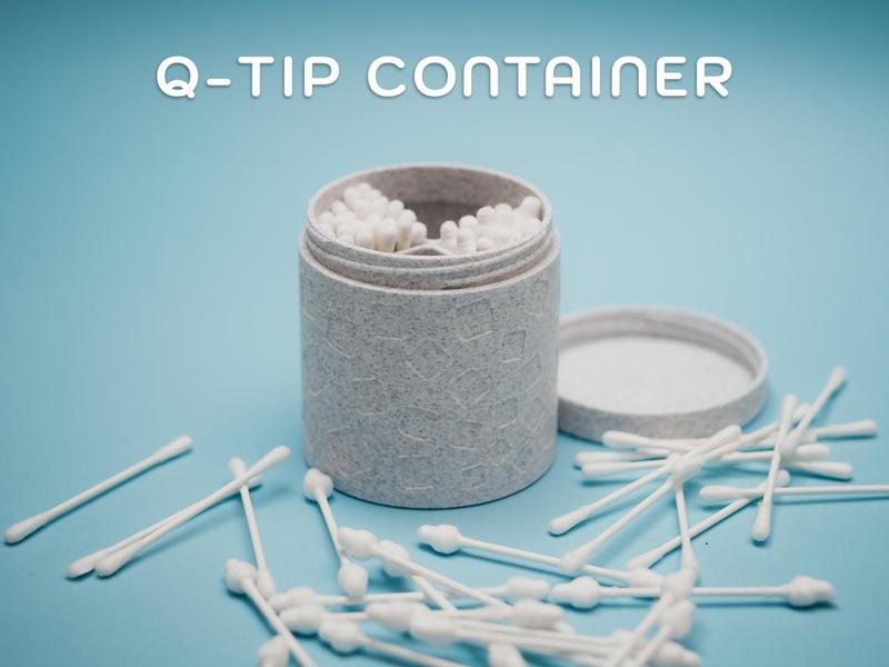 Q-Tip Container