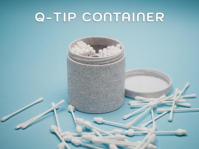 Q-Tip Container