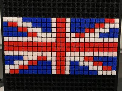 Union Jack Pixel Puzzle