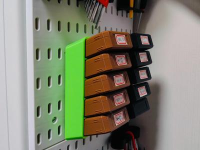 Clamshell Parts Box Base (Pegboard Compatible)