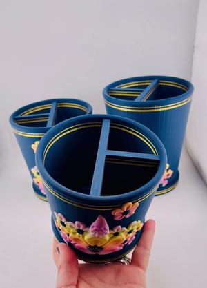 5 Petal Divided Vessel Set