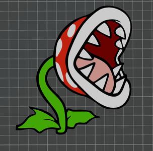Super Mario meat-free plant