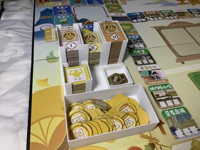 Genshin Impact Board Game 《Wang Li Yue Gan Nian》 Resource Area Storage Rack