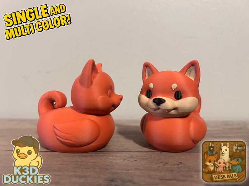 Shiba Inu Rubber Duck