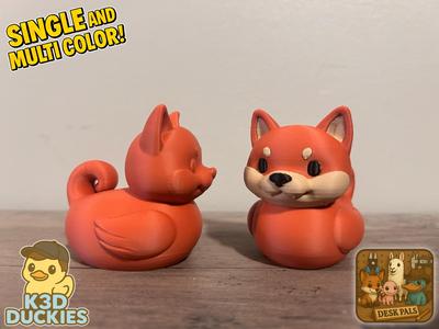Shiba Inu Rubber Duck