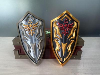 The Legend of Zelda Royal Crest Shield Magnet (no supports needed)