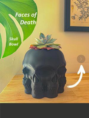 Faces Of Death Bowl - Skull Bowl