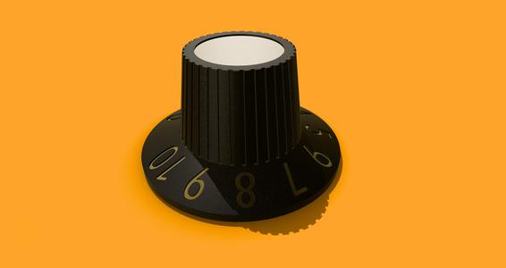 SG Bass Knob Vintage Style