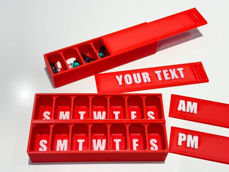 Weekly Pill Box
