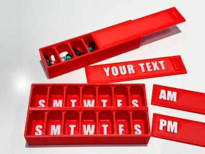 Weekly Pill Box