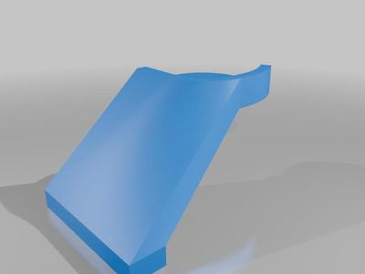 Ender 3 pro nozzle brush mount (For bambulab A1 silicone brush)