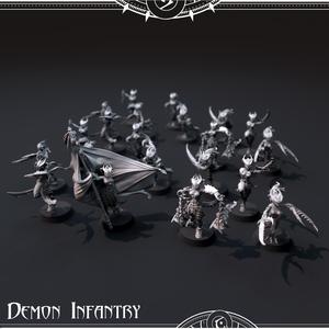 Demon Infantry - Daemon Damzels
