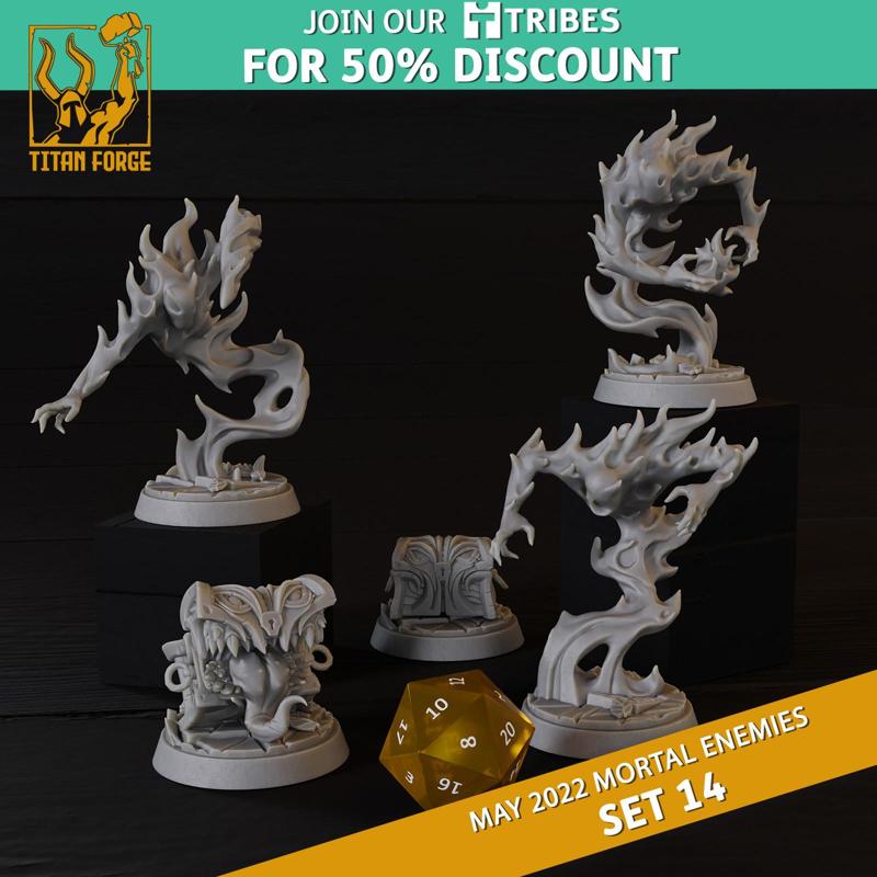 RPG - Monsters DnD 5e - Mortal Enemies Set 14
