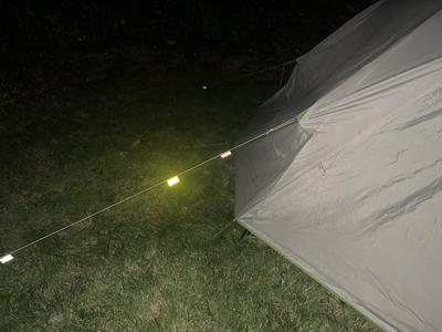 Tent Stake Line Reflective Flags for Safety