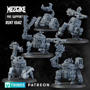 Runt kanz mob multi-pose set (pre-supported)