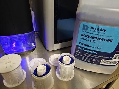 Silica Gel Bead Spool holder