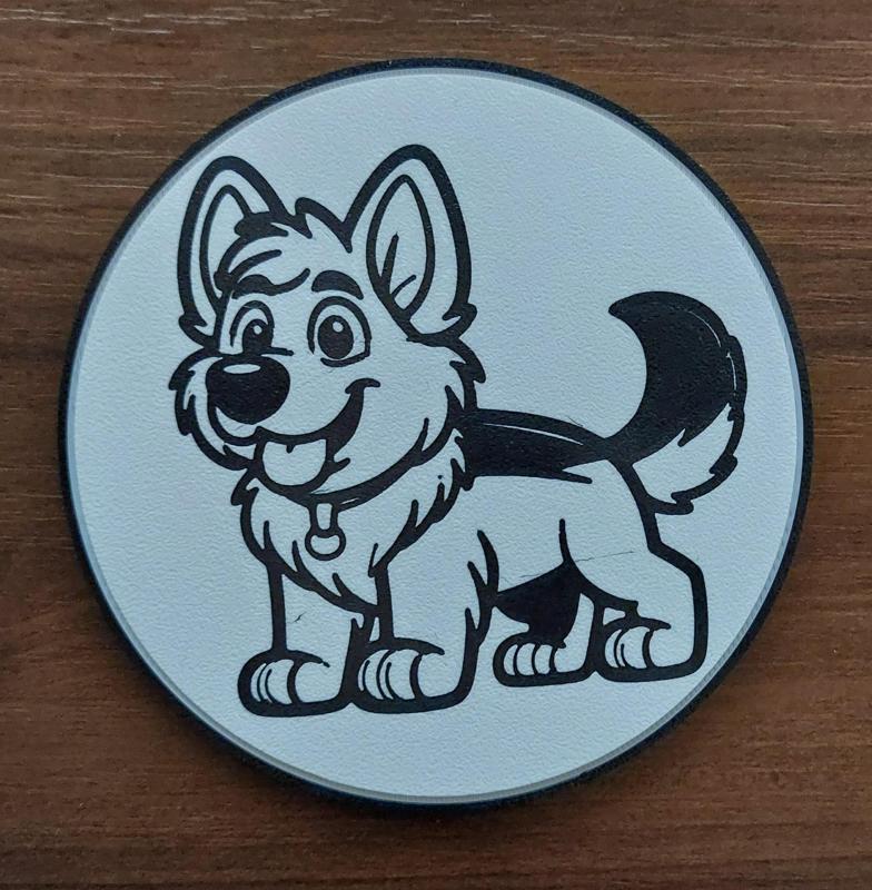 German Shepherd coaster
