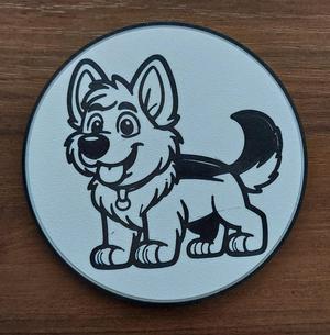 German Shepherd coaster