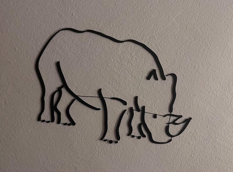 Wall Art - Rhinocenos