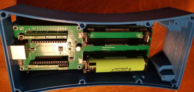 Case for esp32-panel-integrated-battery-platine