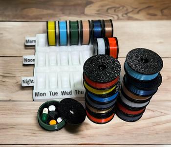Filament pill box