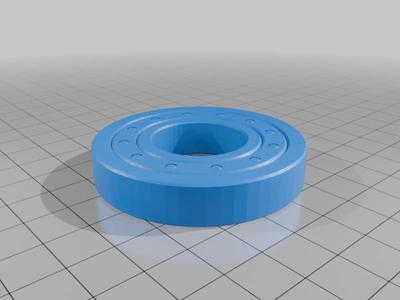 Bearing with balls/cilinders 