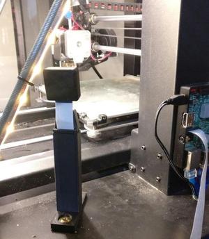 Raspberry Pi v2 Camera Mount for Octoprint