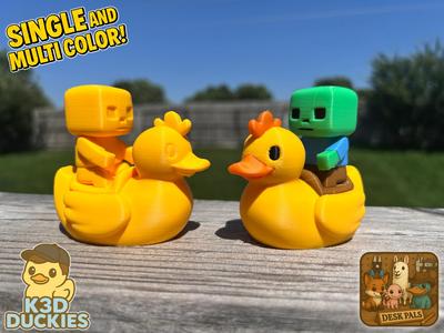 Chicken Jockey Rubber Duck