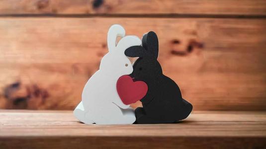 Bunnies Love Puzzle