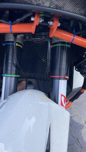 WP 48mm Fork cover from KTM 990 Adventure