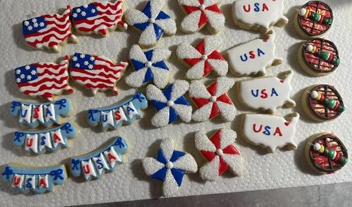 Memorial Day, Fourth of July Cookie Cutter set