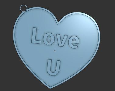 Heart Keychain