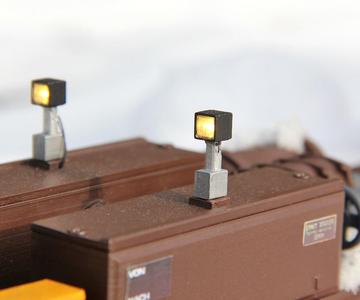 Lampen für RhB Spurpflug