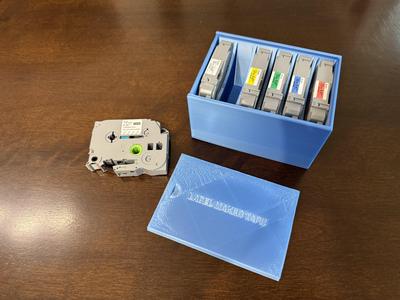 Label Maker Tape Cartridge Box