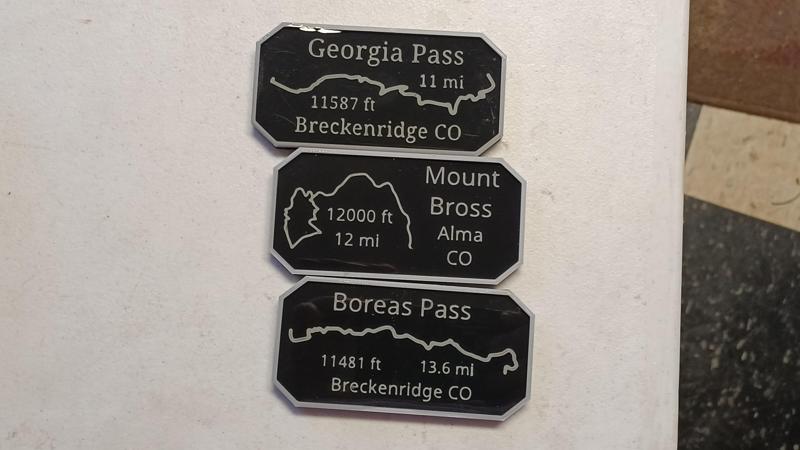 Maverick's Trail Badge Boreas Pass Breckenridge Colorado