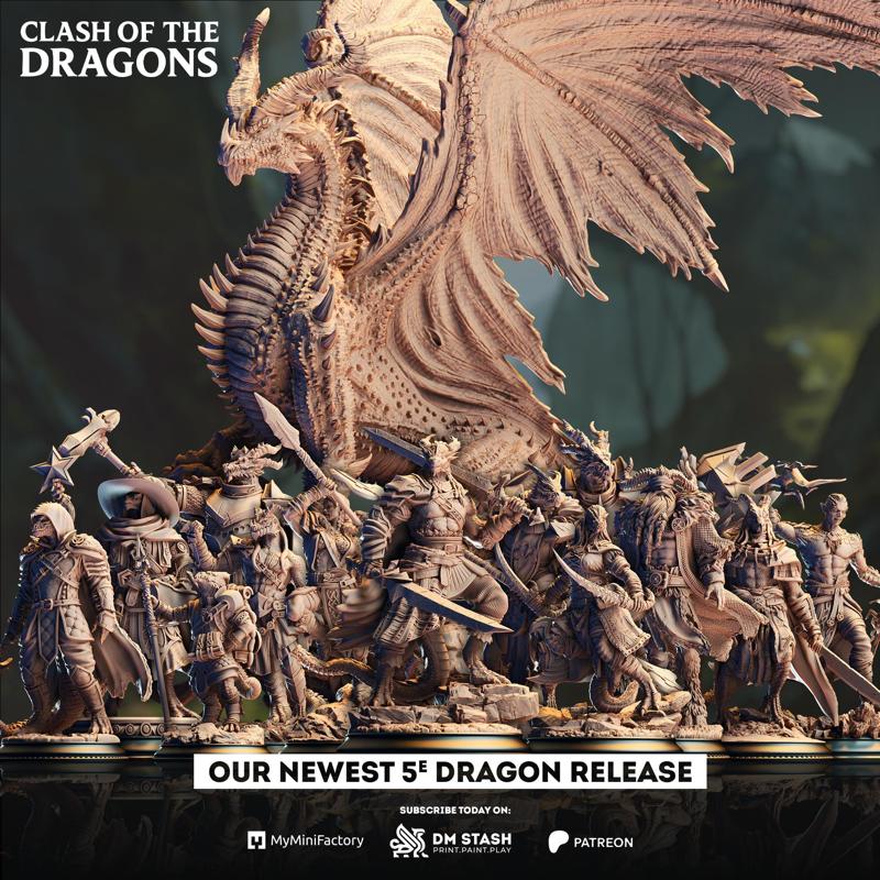 Clash of the Dragons (DM Stash June '25 Bundle)