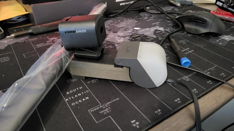 BenQ ScreenBar Halo thick monitor mod