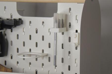 IKEA SKADIS Universal Hook | Hobby Knife + Blade Holder